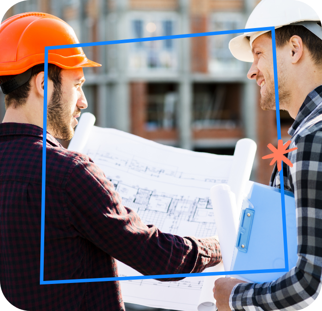 A tradie and accountant discussing business and plans.